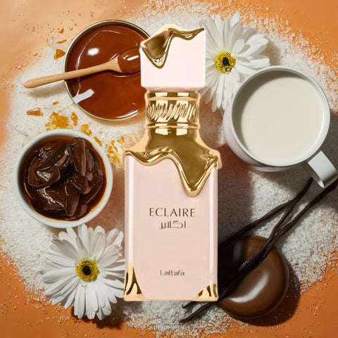 Lattafa Eclaire for Women Eau de Parfum Spray, 3.4 Ounce / 100 ml