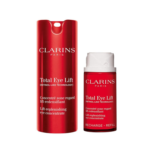 Clarins NEW Total Eye Lift | Anti Aging Eye Cream | Targets Wrinkles, Crow's Feet, Dark Circles and Puffiness For a Visible Eye Lift in 30 Seconds
