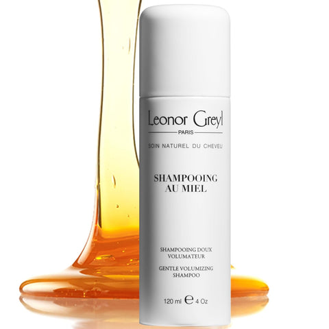 Leonor Greyl Gentle Volumizing Honey Shampoo - Shampooing Au Miel 97% Natural Ingredients, Lavender Honey, French Rose Extracts Build Volume, Flexibility & Shine. 4 fl Oz. Made In France.