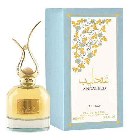 Lattafa Asdaaf Andaleeb for Unisex Eau de Parfum Spray, 3.4 Ounces / 100 ml