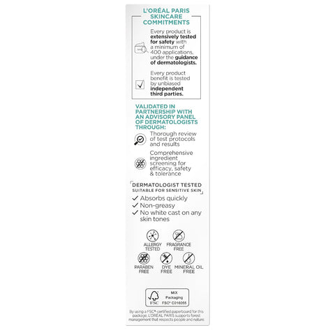 L'Oreal Paris Bright Reveal Niacinamide Dark Spot Serum + Broad-Spectrum SPF 50 Daily UV Lotion + Moisturizer Samples