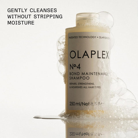 Olaplex Nº.4 Bond Maintenance Shampoo, Repairs, Strengthens, & Nourishes All Hair Types, Adds Shine & Leaves Hair Feeling Soft, 17.75 fl oz