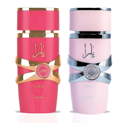 Lattafa Yara - Vanilla, Gourmand, Fruity, Floral - Eau de Parfum Long-Lasting Fragrance for Women, 3.40 Ounce / 100 ml