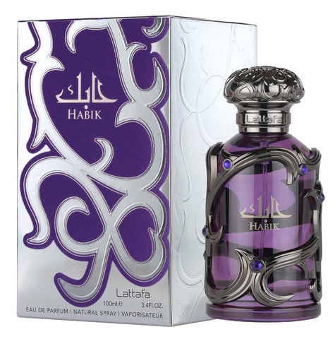 Lattafa Habik – Floral, Fruity, Fresh, Musky – Eau de Parfum Spray Long-Lasting Fragrance for Women, 3.4 Ounce / 100 ml