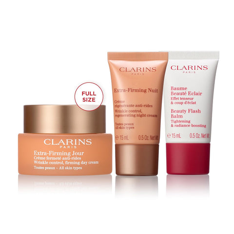 Clarins Extra-Firming Day Cream | Anti Aging Moisturizer | Skin Looks More Radiant, Visibly Firmer and Plumper After 28 Days* | Smoothes Appearance of Lines and Wrinkles | Evens Skin Tone | Hydrates