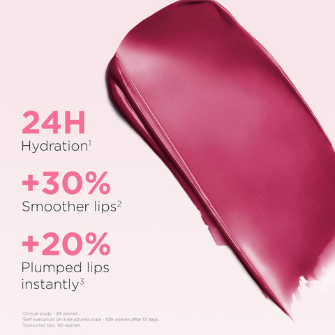 Clarins Lip Oil Balm | Nourishes, Hydrates, and Visibly Plumps | Natural Look | Sheer Finish and Shine | 99% Skincare Formula and 96% Natural Ingredients | Contains Hydrating Peptide | 0.1 Ounce