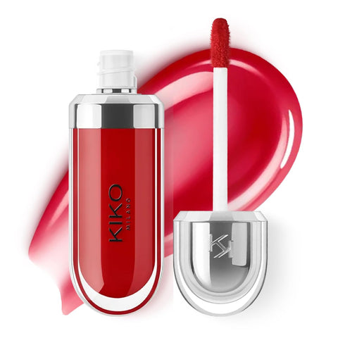 KIKO Milano 3D Hydra Lip Gloss – High Shine, Hydrating, Plumping, Non-Sticky, Moisturizing Lip Makeup