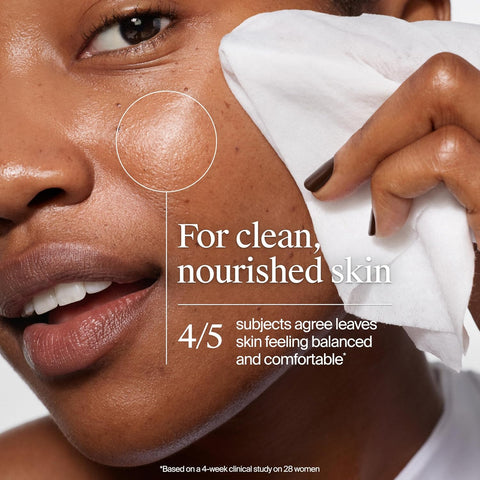 Neutrogena Makeup Remover Wipes, Ultra-Soft Cleansing Facial Towelettes for Waterproof Makeup, Alcohol-Free, Plant-Based, 50 Count (2 Packs of 25)