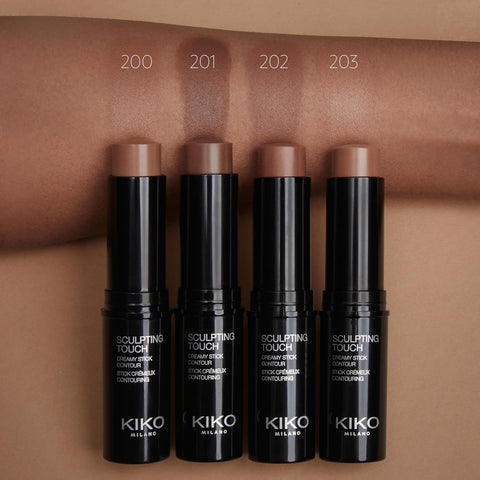 Kiko Milano Sculpting Touch Creamy Stick Contour – Blendable, Long-Lasting Cream Contour Stick for Face, Buildable Coverage, Easy Application – 10g