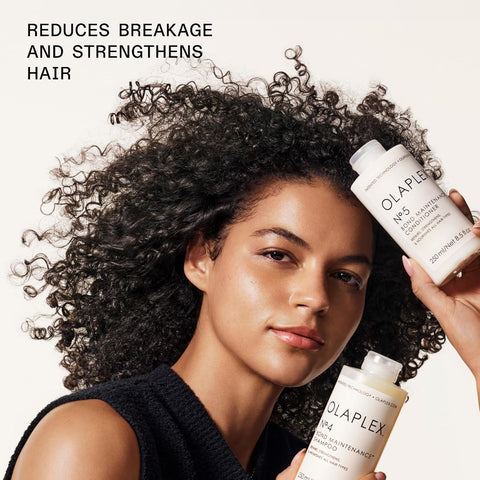 Olaplex Nº.4 Bond Maintenance Shampoo, Repairs, Strengthens, & Nourishes All Hair Types, Adds Shine & Leaves Hair Feeling Soft, 17.75 fl oz