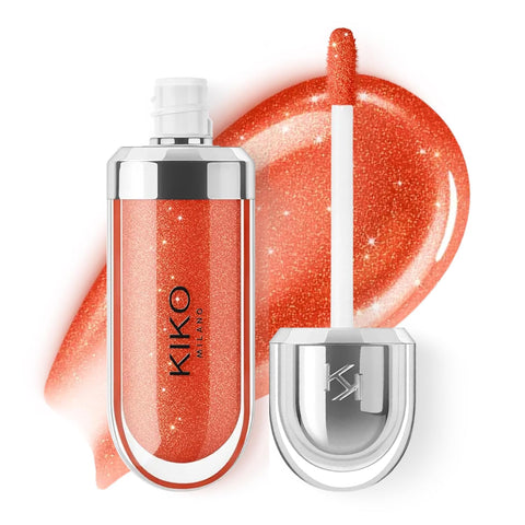 KIKO Milano 3D Hydra Lip Gloss – High Shine, Hydrating, Plumping, Non-Sticky, Moisturizing Lip Makeup