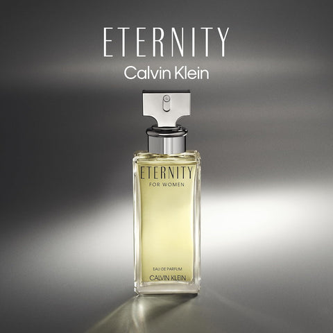 Calvin Klein Eternity Eau de Parfum – Floral Women's Perfume – With Notes of Bergamot, White Lily, White Rose, Sandalwood & Amber – Long Lasting Fragrance