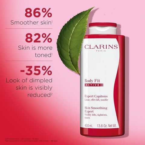 Clarins Body Fit Active Gel-Cream | Targets Cellulite | Visibly Lifts, Tightens & Tones | Smoothes Skin | Instant Lift Effect | Hydrates | All Skin Types