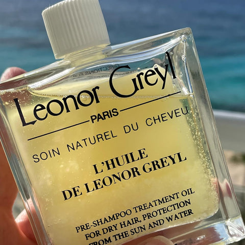 Leonor Greyl L'Huile Pre-Shampoo Treatment for Hair | Hair Oil Treatment for Dry Hair, Protection from the Sun and Water, 3.2 FL OZ, Made In France