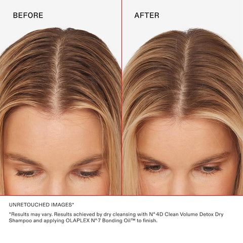 Olaplex No. 4D Clean Weightless Volume Dry Shampoo, Detoxifies Scalp, Neutralizes Odor, Leaves Hair Feeling Clean, For All Hair Types, 6.3 oz