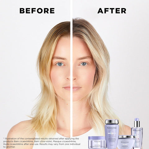 Kerastase Blond Absolu Lumière Illuminating Shampoo For Lightened & Highlighted Hair - Intensely Hydrates & Illuminates Shiny Hair, Removes Impurities & Pollution