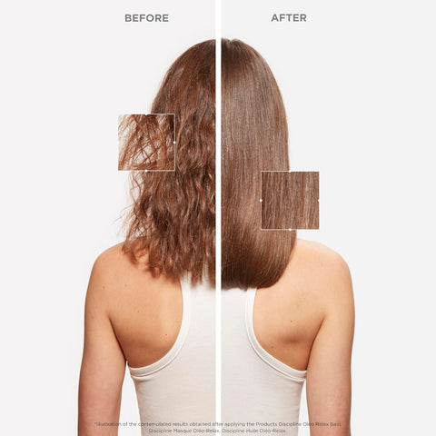 Kerastase Discipline Bain Fluidealiste Shampoo - Sulfate-Free, Smoothing & Hydrating, Frizzy Hair, Softens and Nourishes