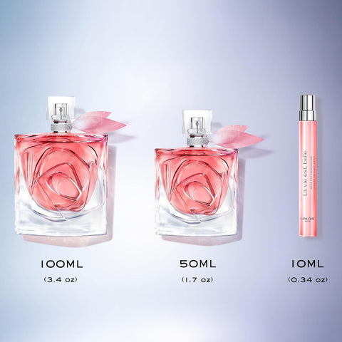 Lancôme La Vie Est Belle Rose Extraordinaire Eau de Parfum - Amazon Exclusive - Long Lasting Fragrance with Rose, Iris & Woody Musk - Warm & Floral Women's Perfume