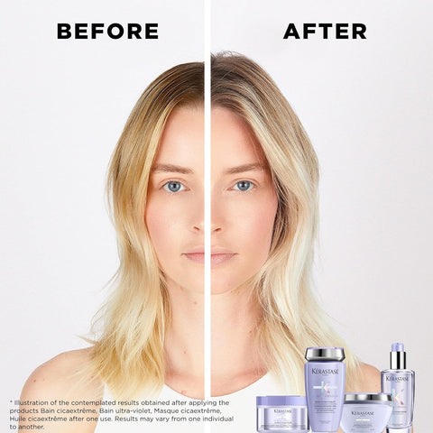 Kerastase Blond Absolu Lumière Illuminating Shampoo For Lightened & Highlighted Hair - Intensely Hydrates & Illuminates Shiny Hair, Removes Impurities & Pollution