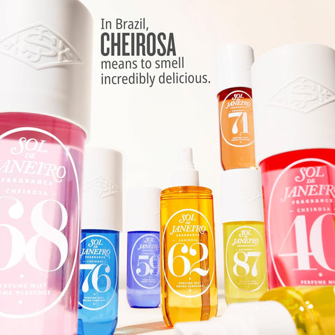 Sol de Janeiro Mist and Match Hair & Body Perfume Bundle, Includes 5 90ml Cheirosa Fragrances, Amazon Exclusive