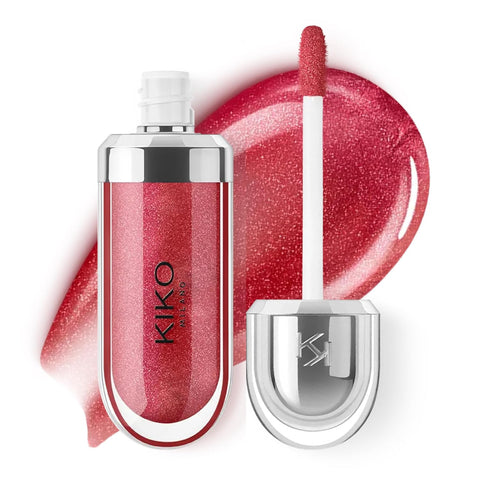 KIKO Milano 3D Hydra Lip Gloss – High Shine, Hydrating, Plumping, Non-Sticky, Moisturizing Lip Makeup