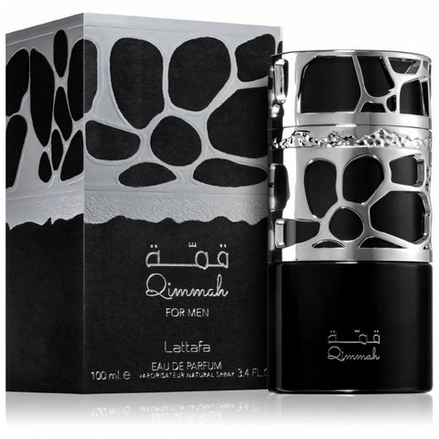 Lattafa Perfumes Qimmah for Women EDP (Eau De Parfum) - 100ML (3.4 oz) |Featuring notes: Cedar, Oudh, Myrrh, Amber, Lavender I