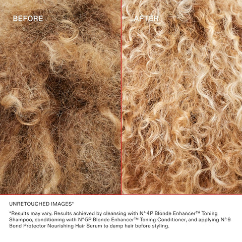 Olaplex Nº.5P Blonde Enhancer Purple Toning Conditioner, Repairs, Hydrates, & Brightens All Blonde, Lightened, & Grey Hair, 1 Liter