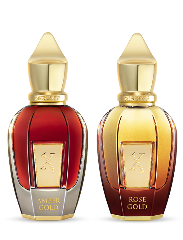 Amber Gold & Rose Gold