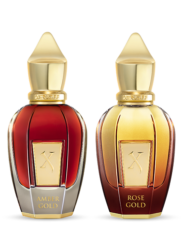 Amber Gold & Rose Gold